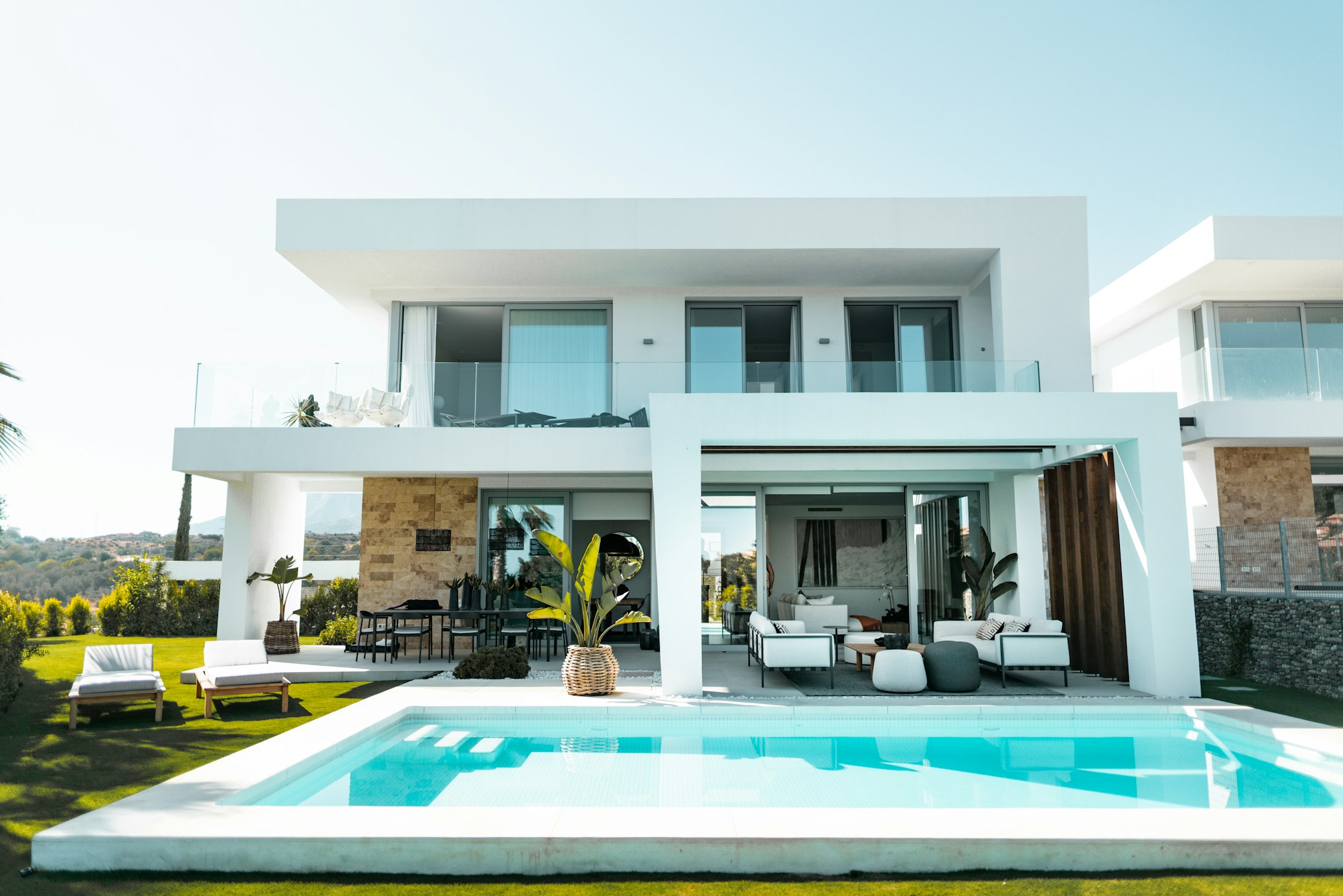 Contemporary Lake House