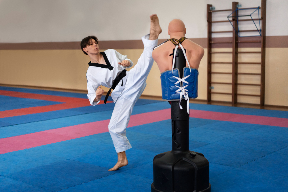 Belt testing ceremony