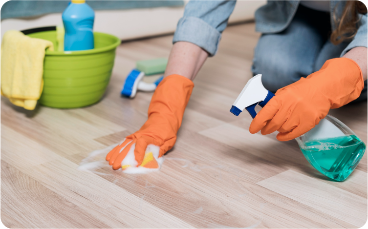 Cleaning hero