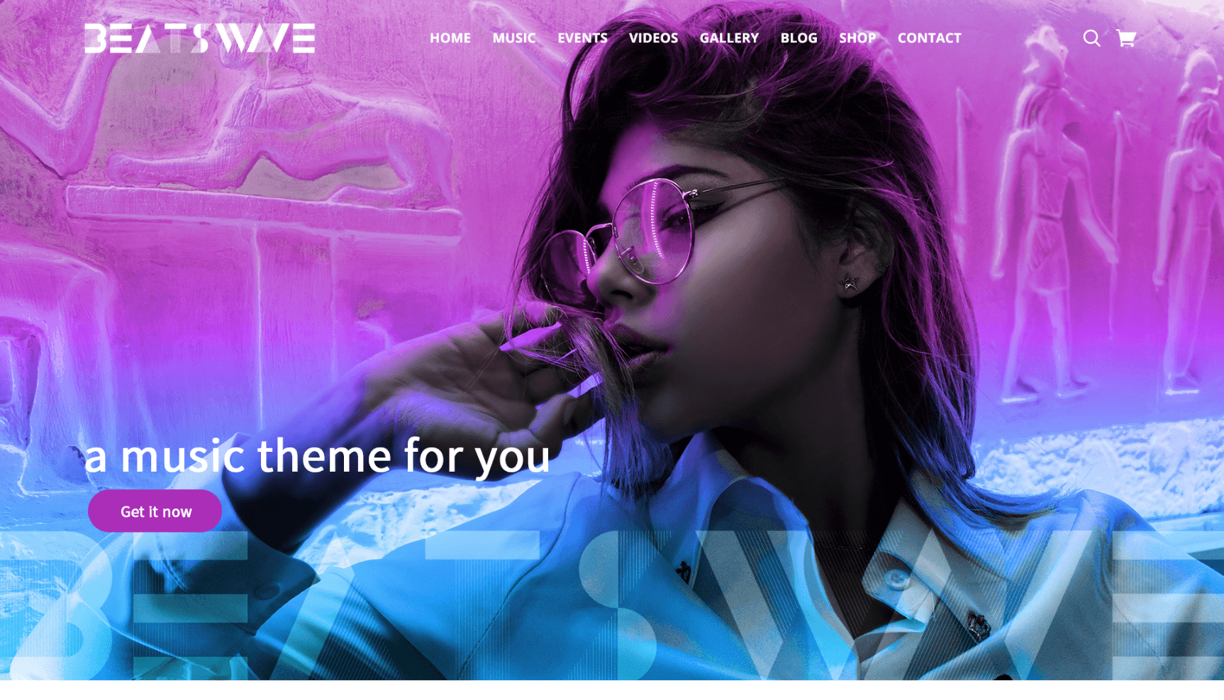 beateswave music template white demo